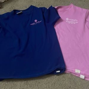 COPY - youth small two simply southern shirts